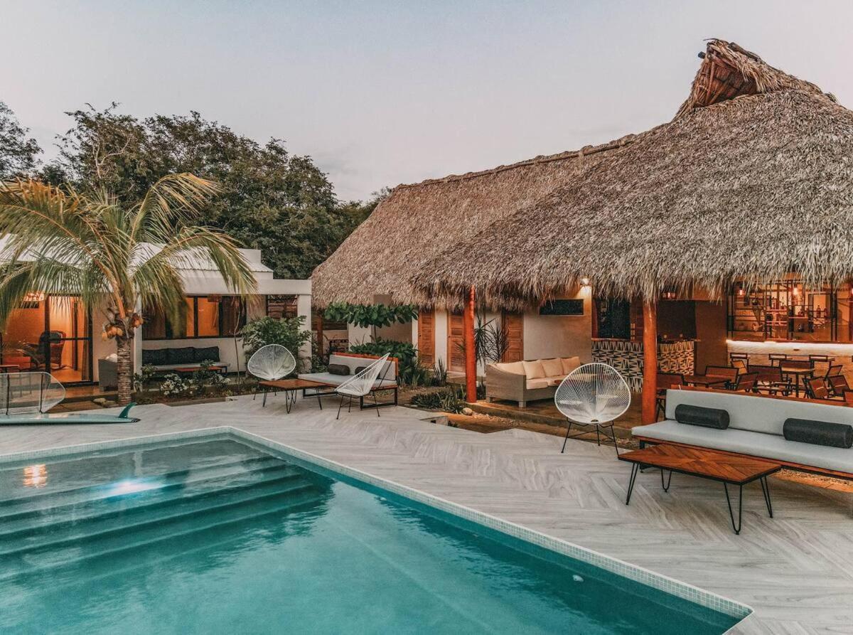 La Albina Surf And Yoga Retreat Nicaragua 호스텔 외부 사진