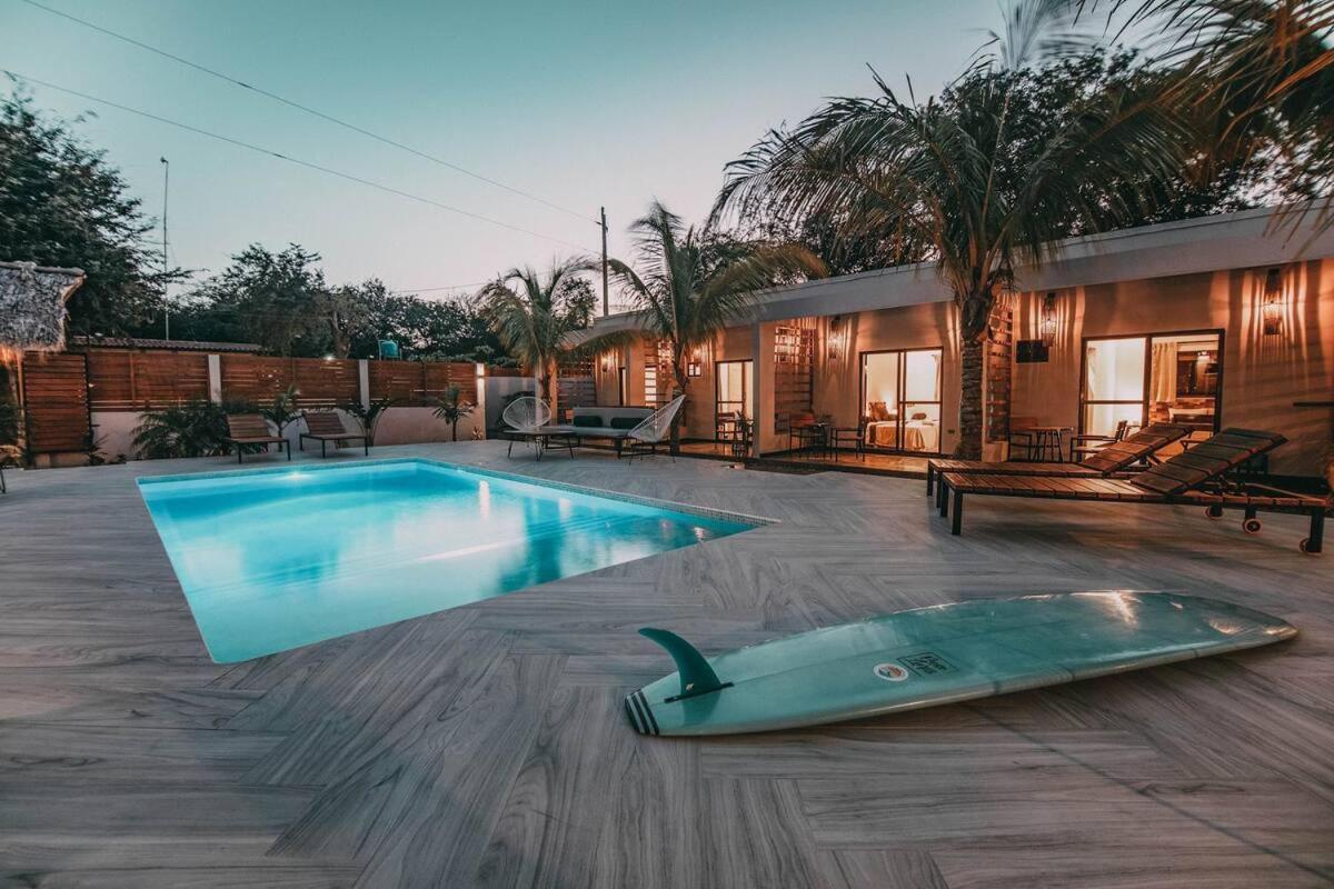 La Albina Surf And Yoga Retreat Nicaragua 호스텔 외부 사진