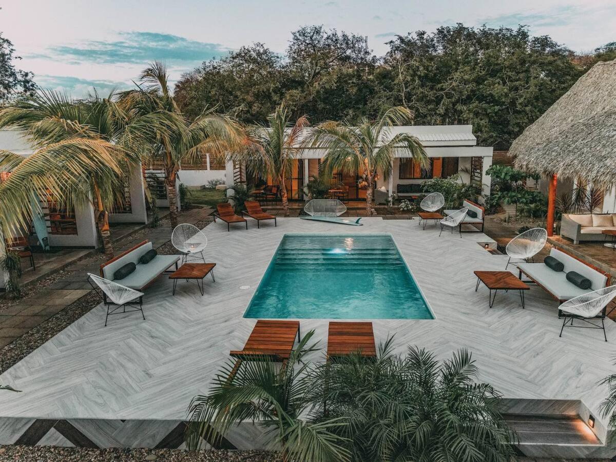 La Albina Surf And Yoga Retreat Nicaragua 호스텔 외부 사진