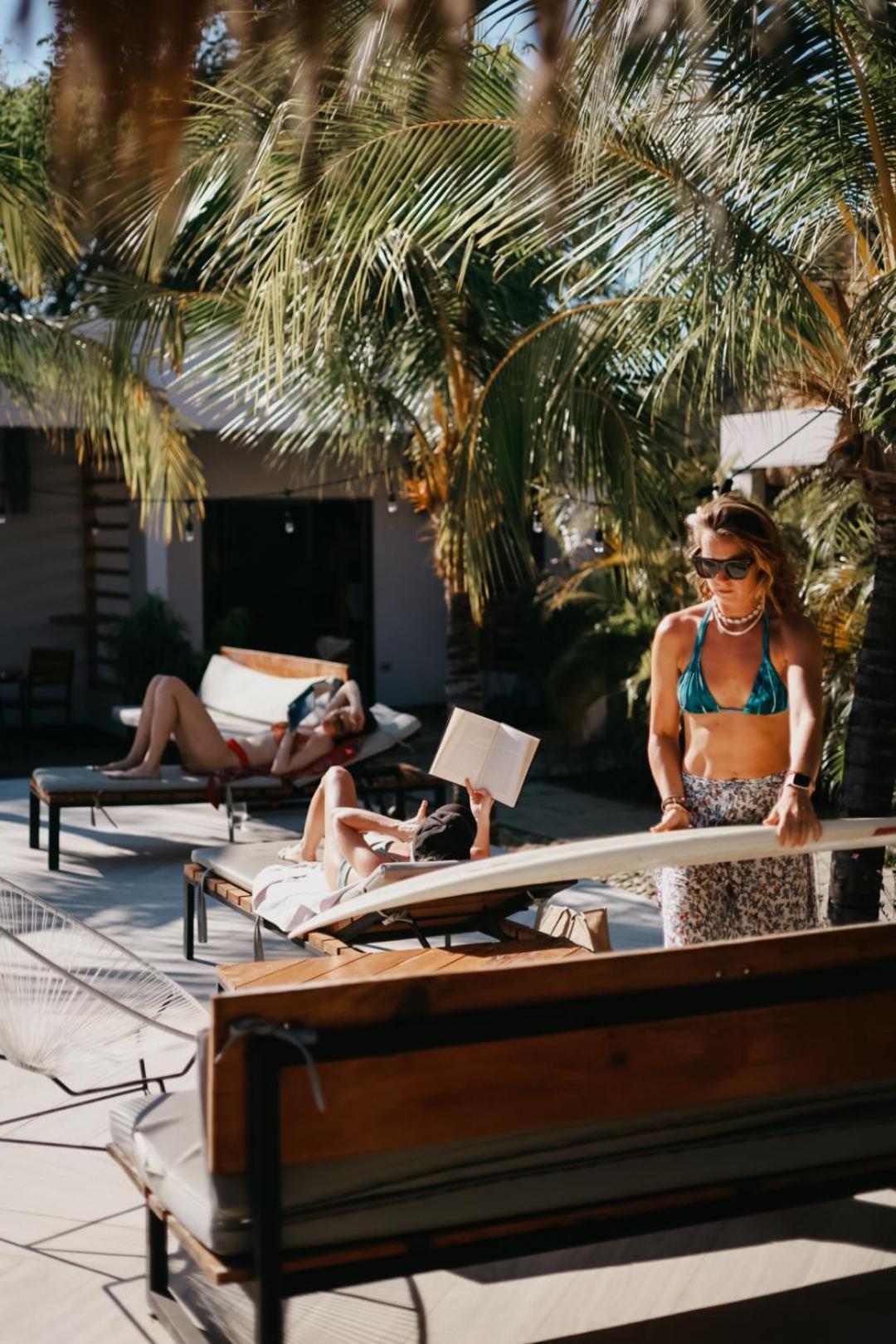 La Albina Surf And Yoga Retreat Nicaragua 호스텔 외부 사진
